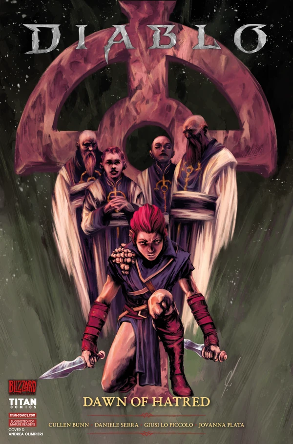 Diablo: Dawn of Hatred: Andrea Olimpieri Variant #2 - Cover D